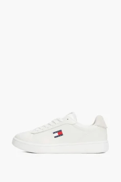 Tommy Jeans Zapatillas blancas con logo bandera^Mujer Zapatillas Deportivas