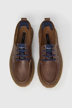 Pepe Jeans Zapatillos casuales de piel^Hombre Zapatillas Deportivas