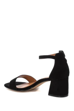 Refresh Zapatos antelina tac&oacute;n ancho^Mujer Sandalias